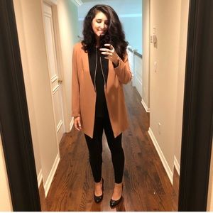 Long Oasis Tan Blazer